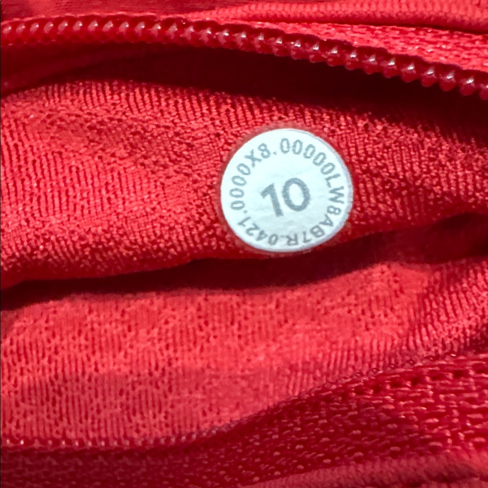 lululemon athletica Red tennis Skirt; medium - Picture 3 of 3